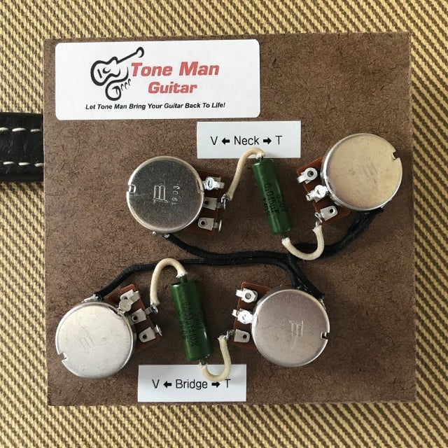 Guitar upgrade wiring kits  Tone Man Guitar upgrade wiring kits for tone  improvement (new)