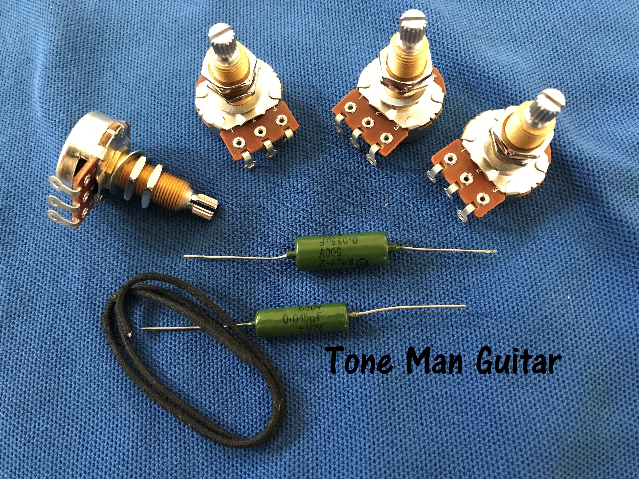 Gibson Les Paul Upgrade Kit Bourns 500K Long Shaft Pots K42Y PIO ...